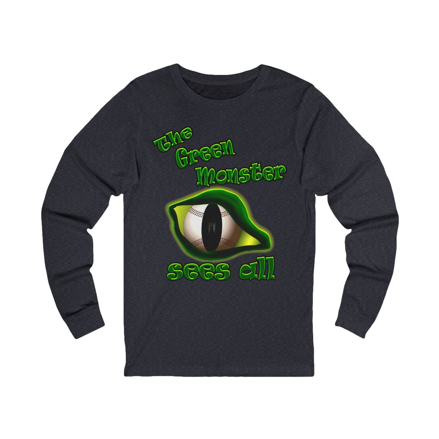 green monster - Unisex Jersey Long Sleeve Tee