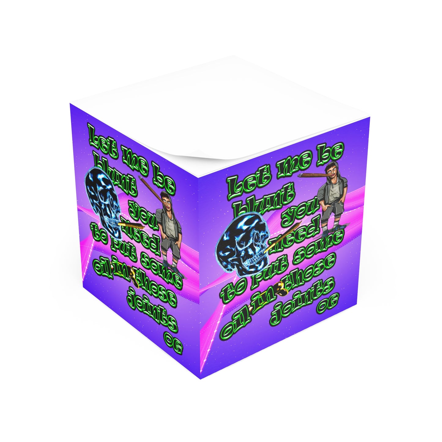 og - note cube (purple-pink wave)
