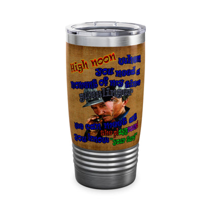 high noon - Ringneck Tumbler, 20oz (brown papyrus)
