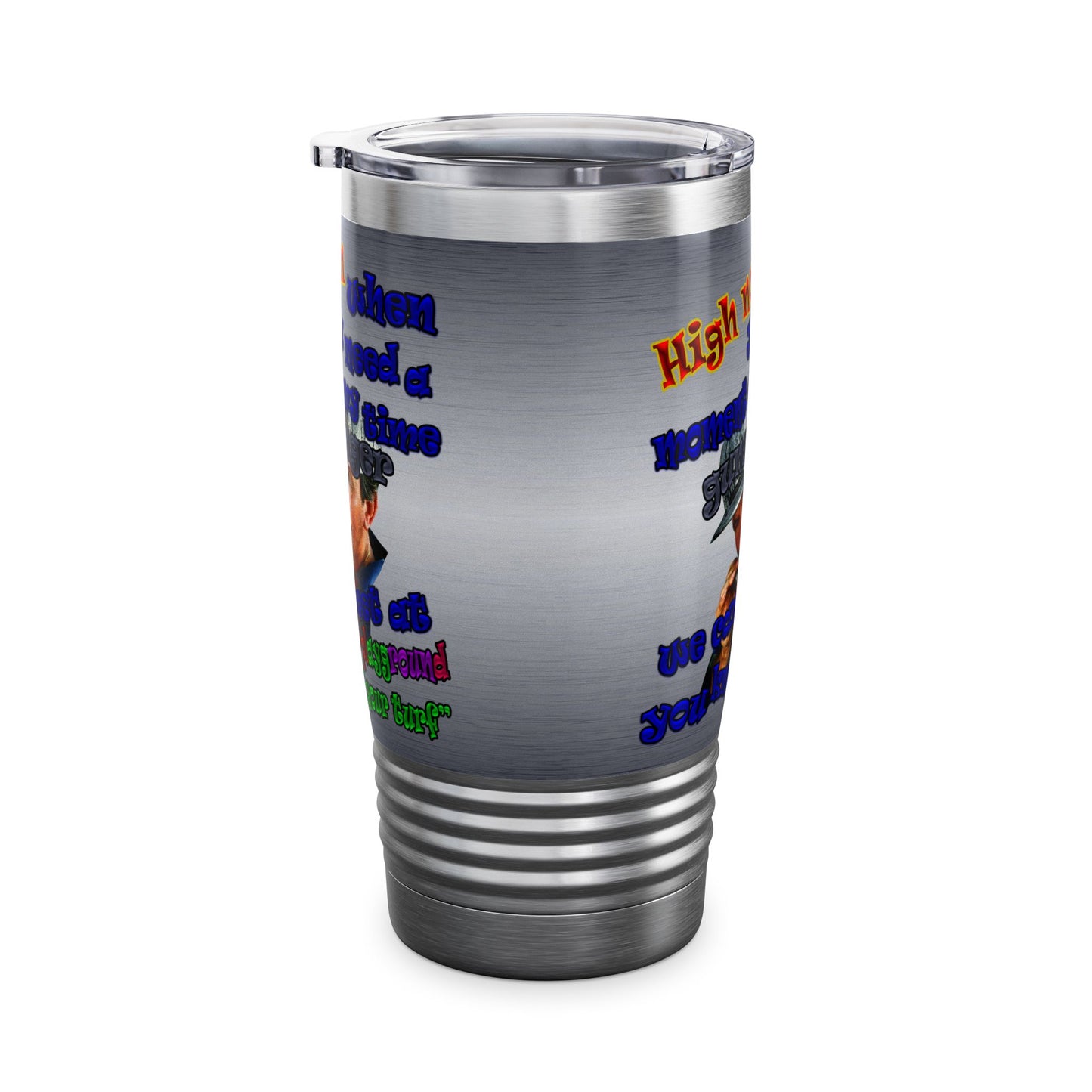 high noon - Ringneck Tumbler, 20oz (brushed nickel)