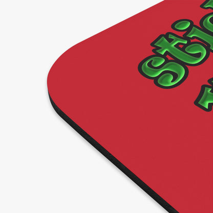 stick that in your pipe and smoke it - Mouse Pad (Rectangle) (dark red)