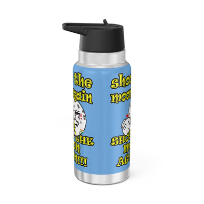 shoot the moon again - Gator Tumbler, 32oz (light blue)