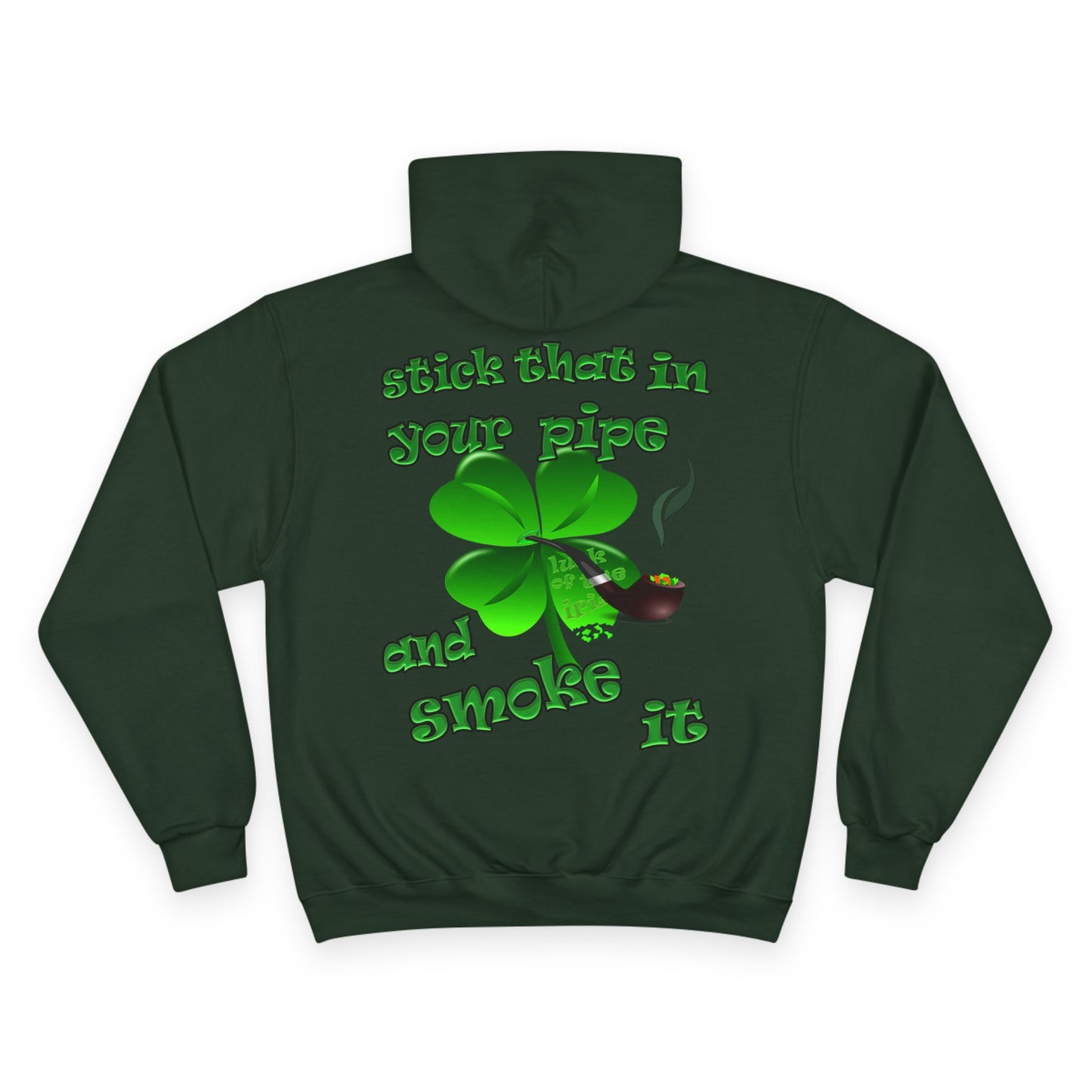 celtics logo - Champion Hoodie