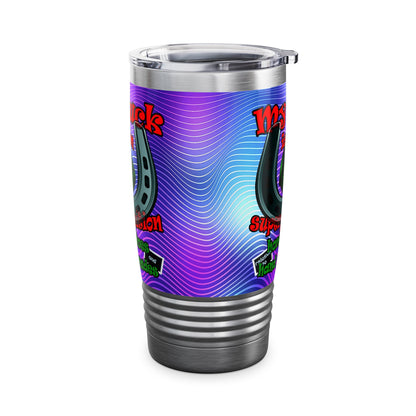 my luck - Ringneck Tumbler, 20oz (purple wave)