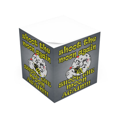 shoot the moon again - note cube (grey-light grey)