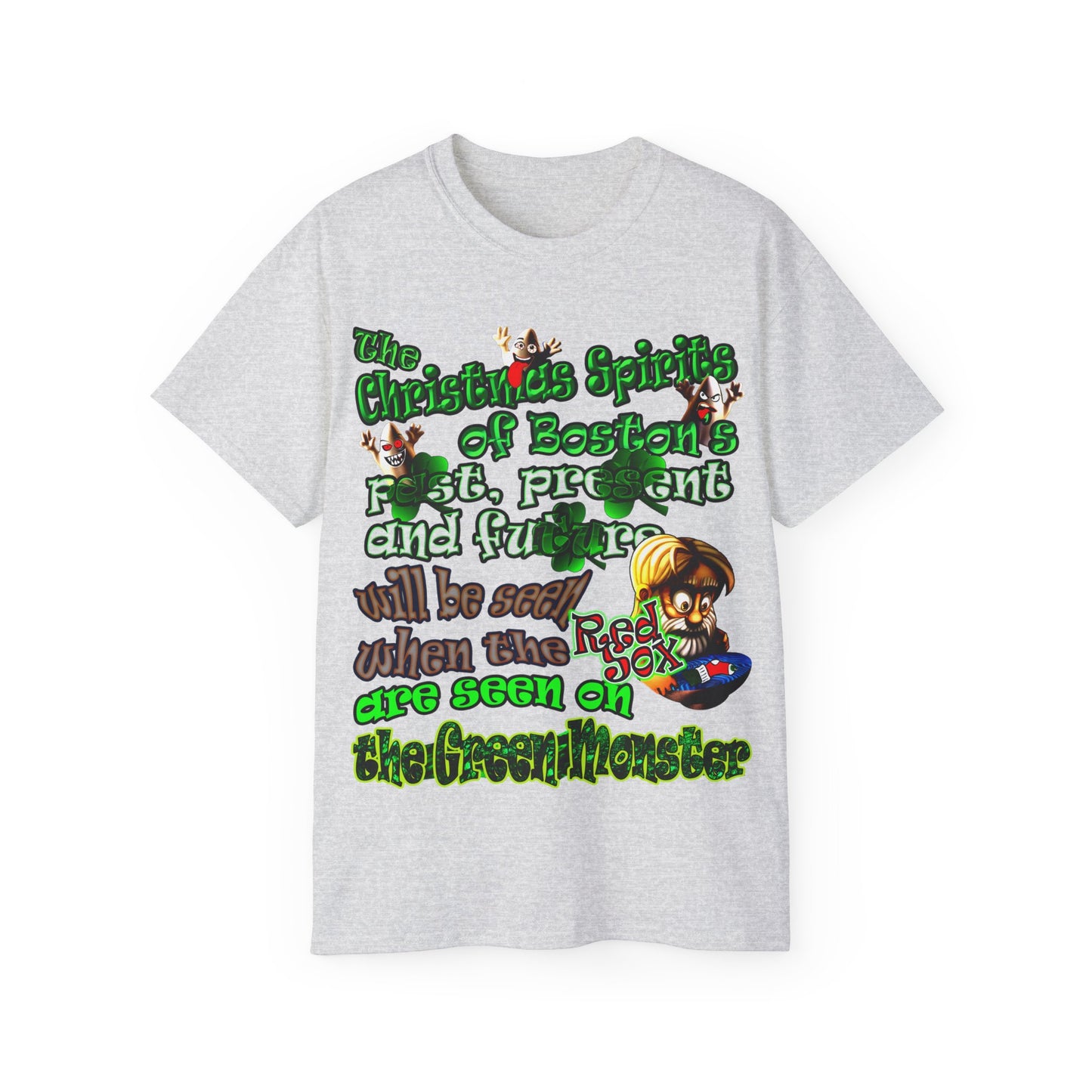 christmas spirits of boston - Unisex Ultra Cotton Tee