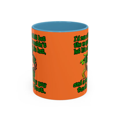 turtle race - Accent Mug (crusta)