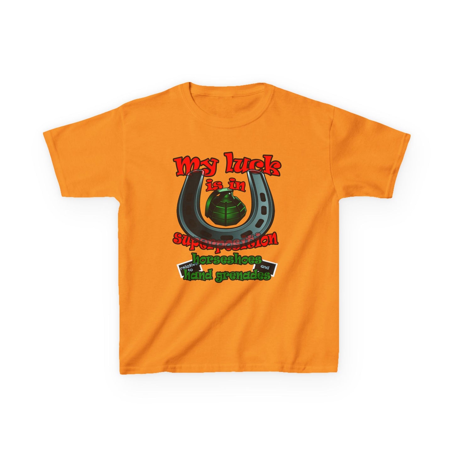 my luck - Kids Heavy Cotton™ Tee