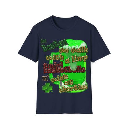 celtics logo - Unisex Softstyle T-Shirt