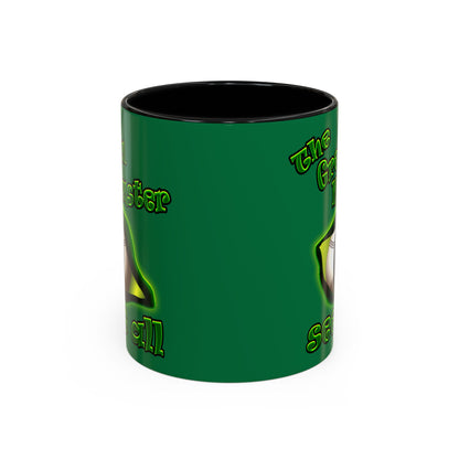 green monster - Accent Mug (dark green)
