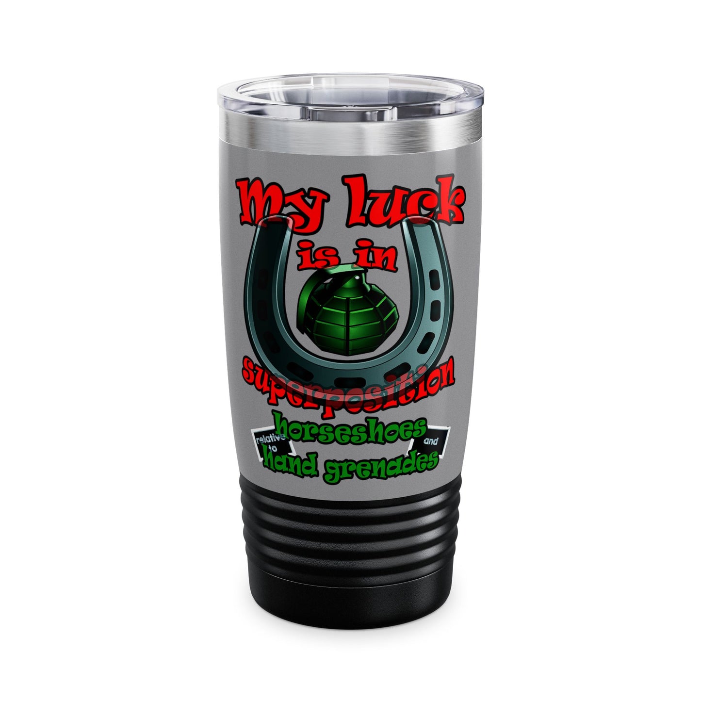 my luck - Ringneck Tumbler, 20oz (grey)