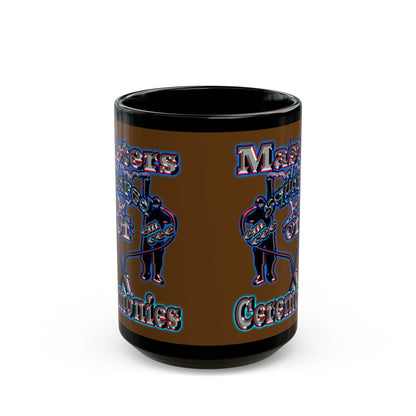 em cee squared - Black Mug (brown)