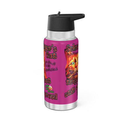 schrodinger's cat - Gator Tumbler, 32oz (pink)
