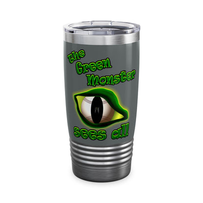 green monster - Ringneck Tumbler, 20oz (dark grey)