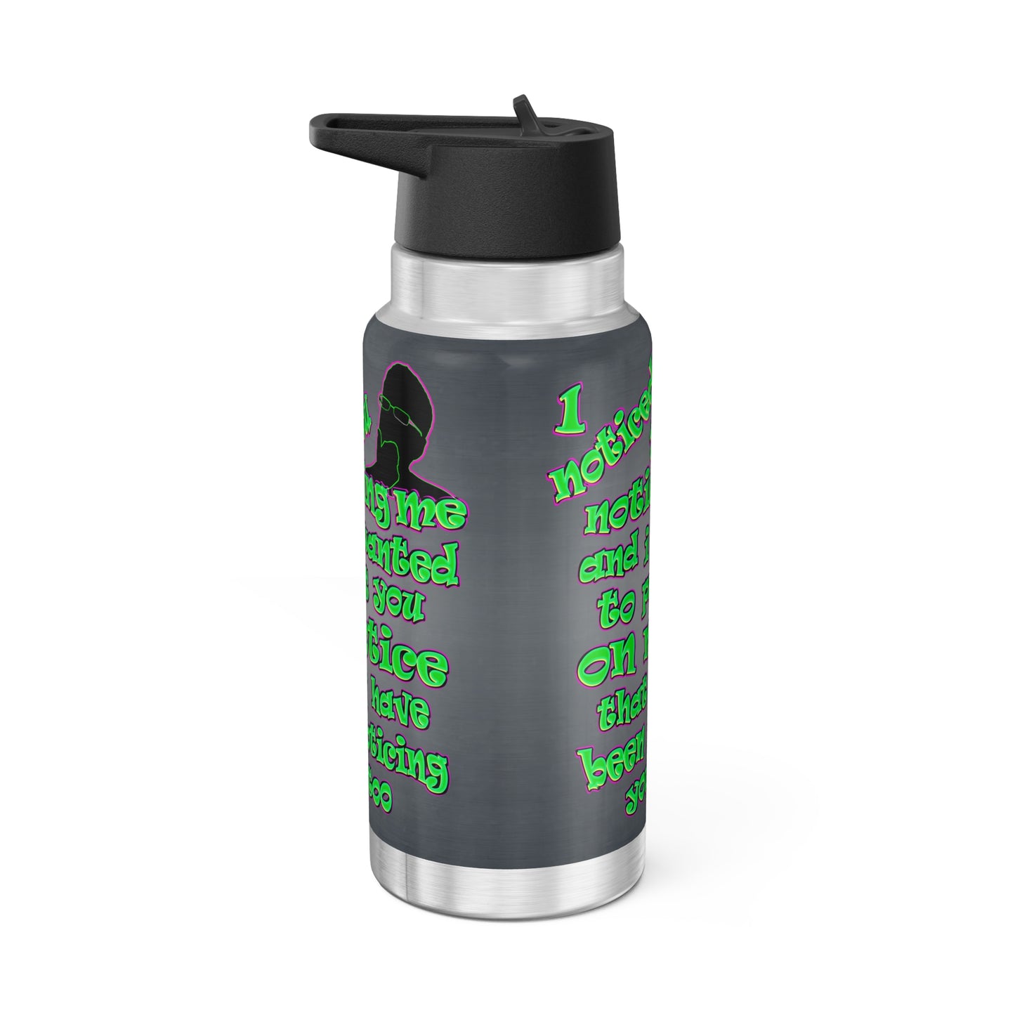 noticed you noticing - Gator Tumbler, 32oz  (grey-light grey)