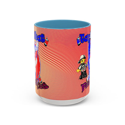 tag that - Accent Mug (yellow-orange wave)