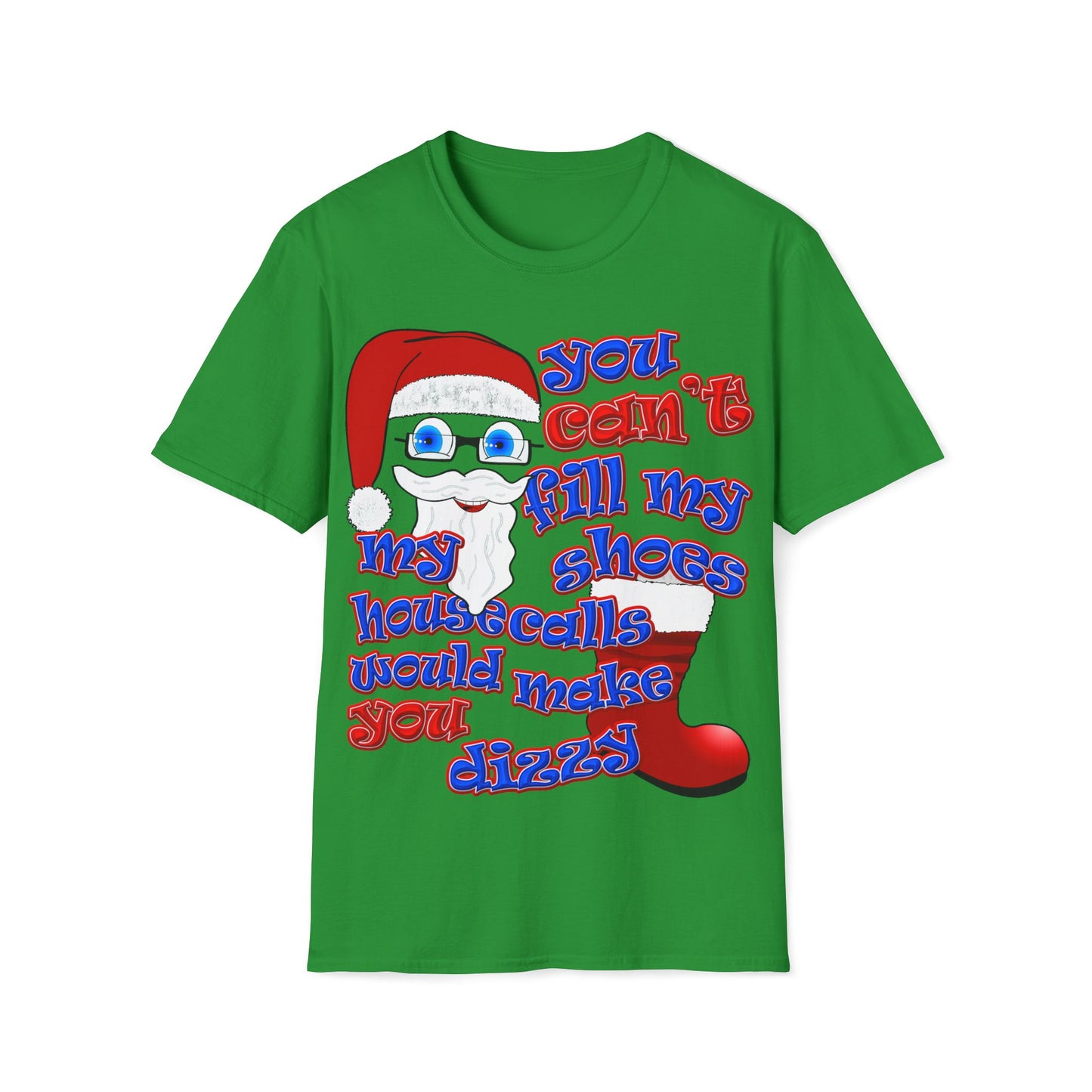 santa's shoes - Unisex Softstyle T-Shirt
