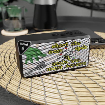 shoot the moon again - Jabba Bluetooth Speaker (white marble)