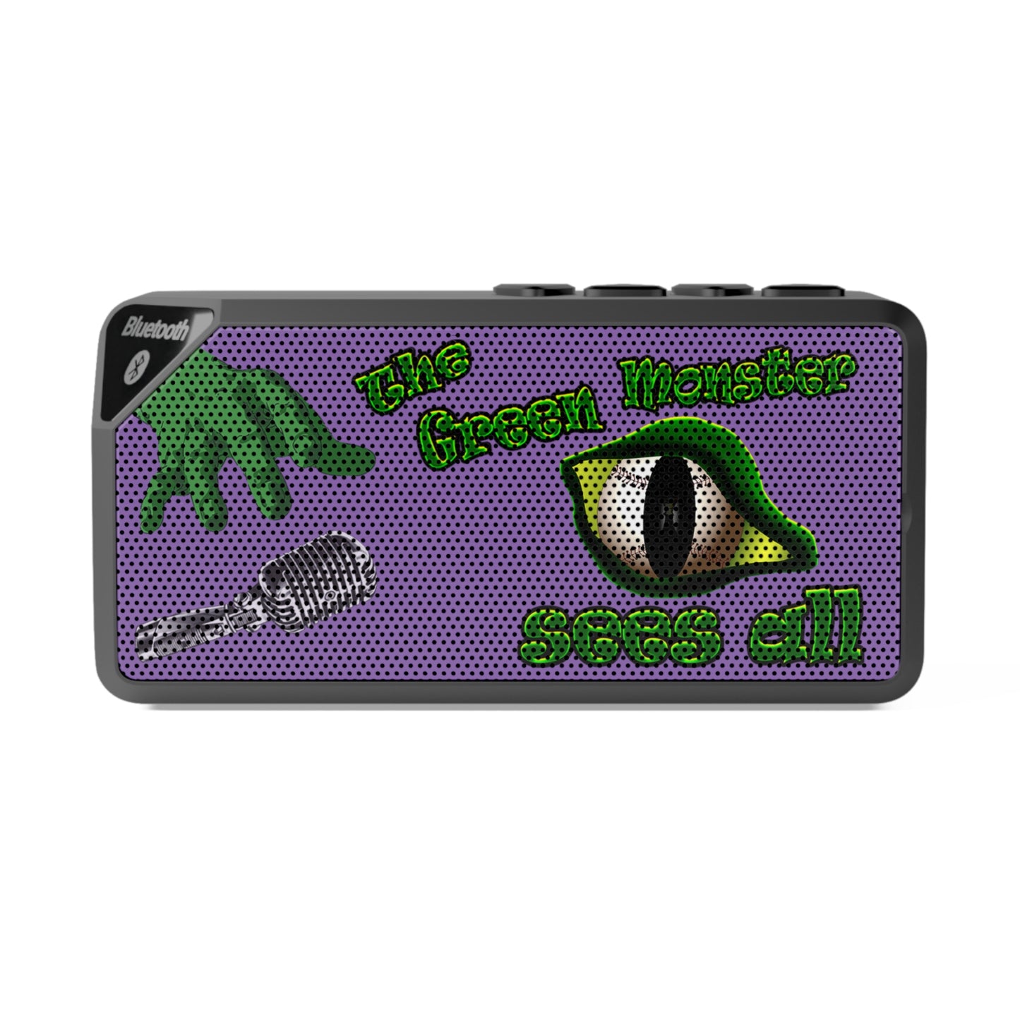 green monster - Jabba Bluetooth Speaker (light purple)