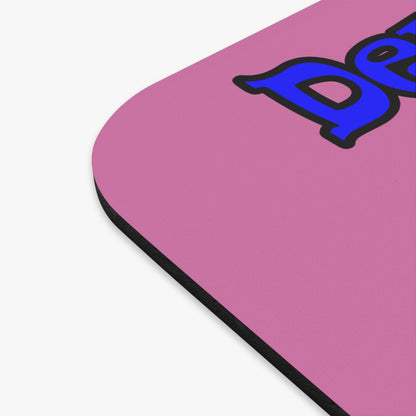 donkeys and elephants - Mouse Pad (Rectangle) (light pink)