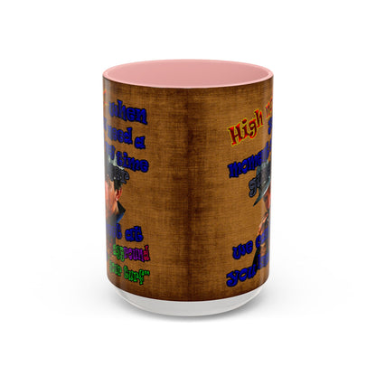 high noon - Accent Mug (brown papyrus)