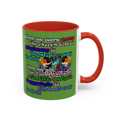 doggystyle - Accent Mug (green)