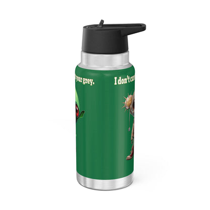 I don't care that your grey - Gator Tumbler, 32oz (dark green)