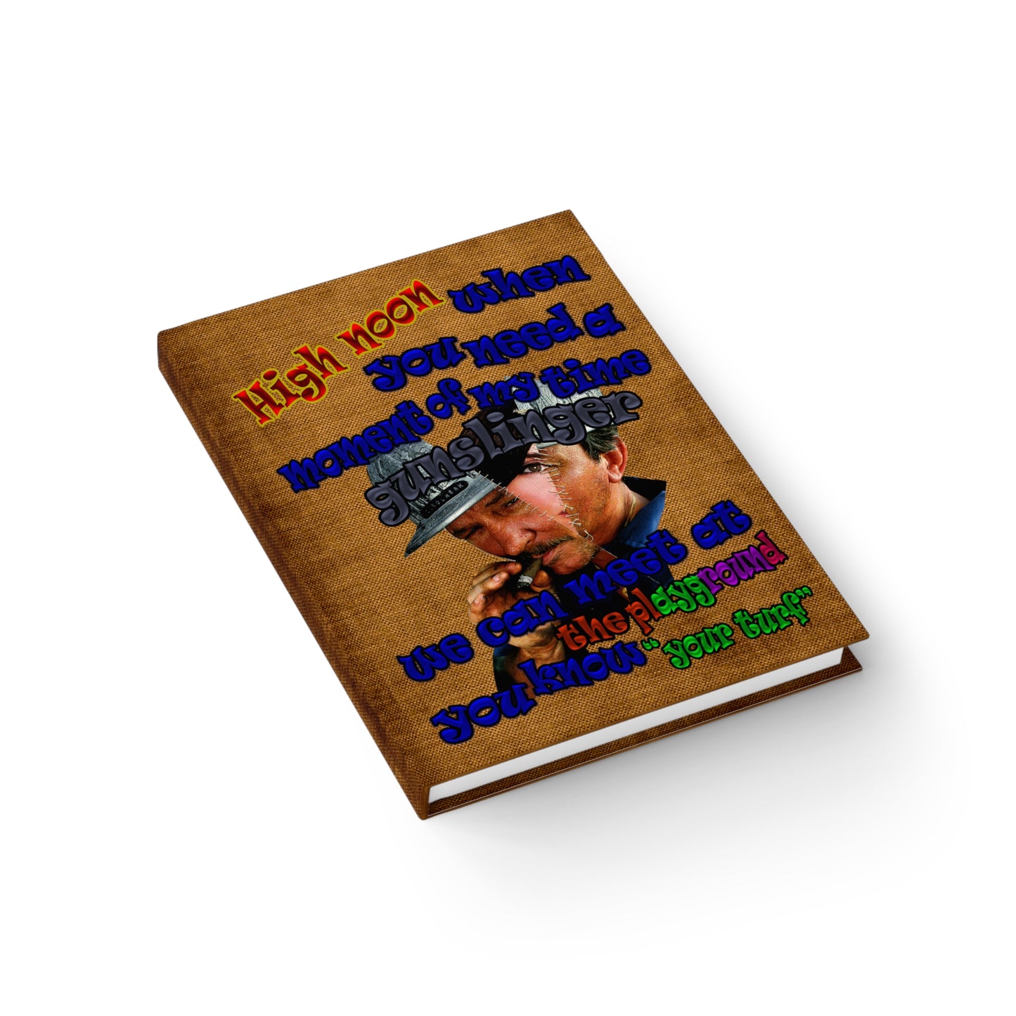 high noon - journal-blank (brown papyrus)