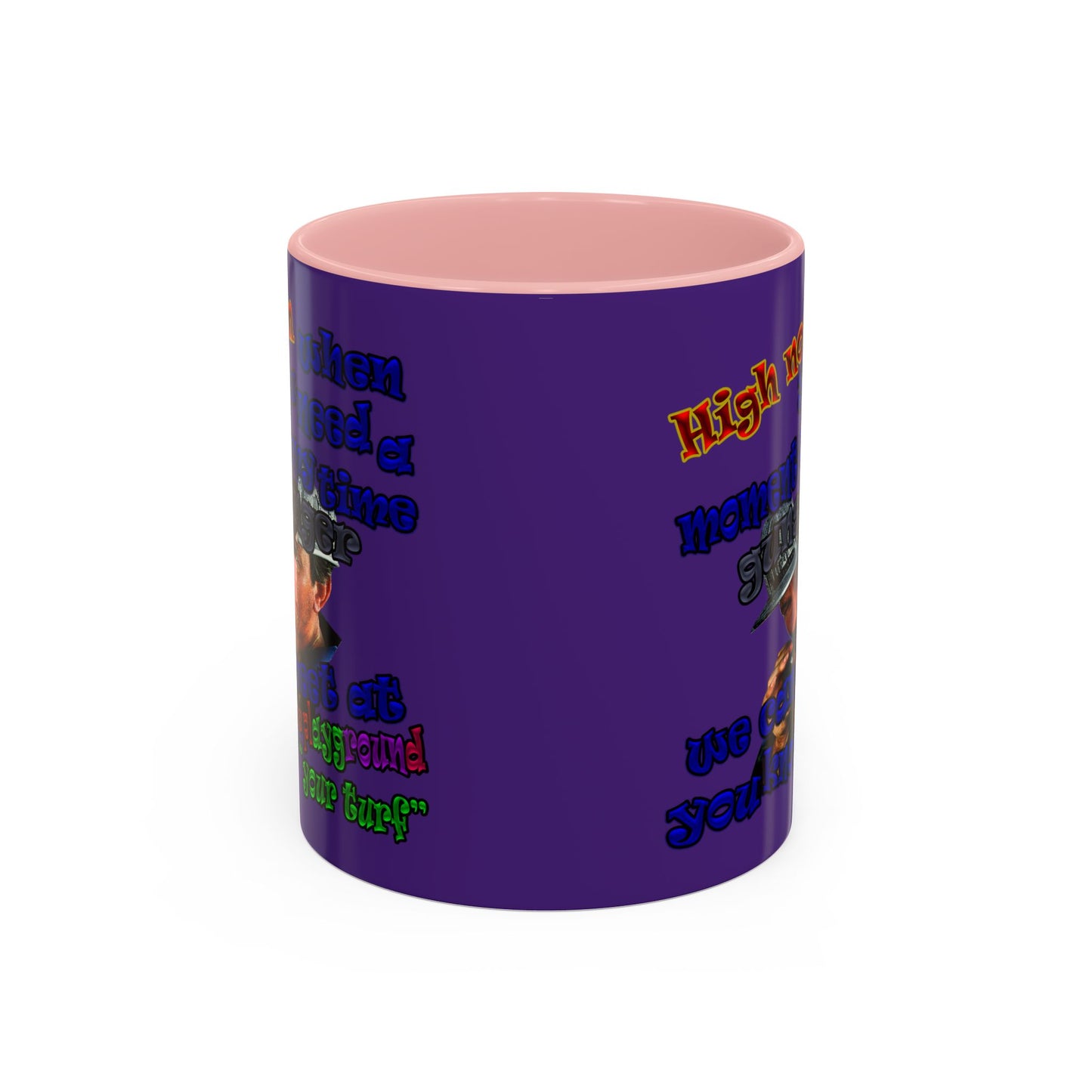 high noon - Accent Mug (purple)