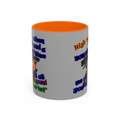 high noon - Accent Mug (light grey)