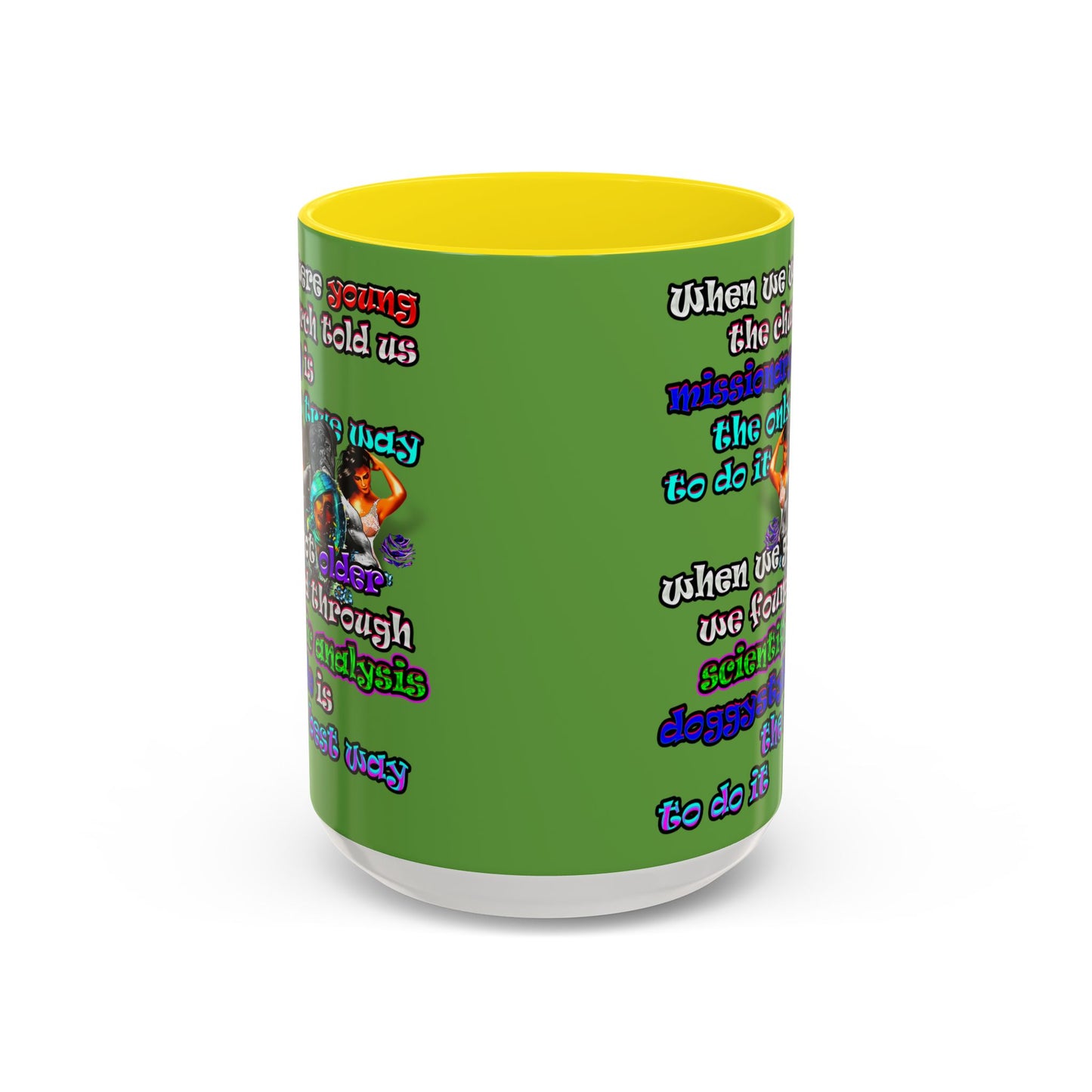 doggystyle - Accent Mug (green)
