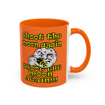 shoot the moon again - Accent Mug (crusta)