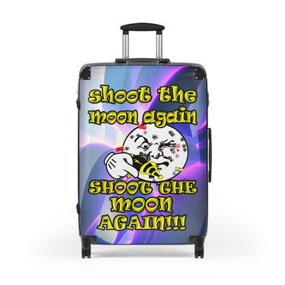 shoot the moon again - Suitcase (grey-pink wave)