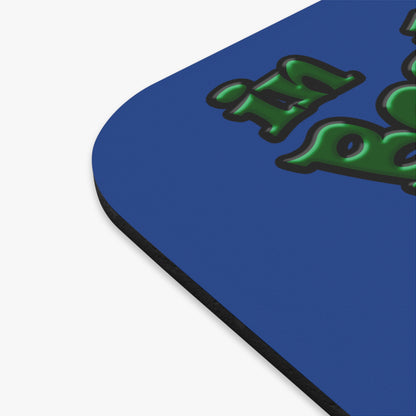 celtics logo - Mouse Pad (Rectangle) (dark blue)