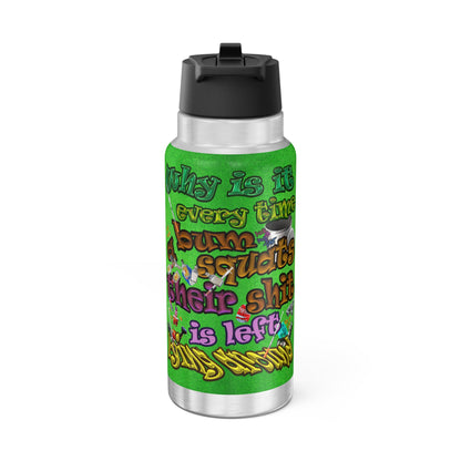the bum's shit - Gator Tumbler, 32oz (green turf)