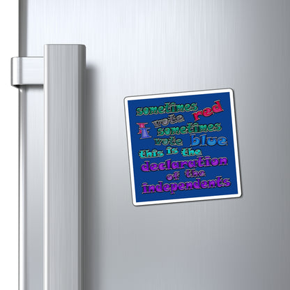 declaration of the independents - Magnets - (dark blue)