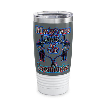 em cee squared - Ringneck Tumbler, 20oz (dark grey)