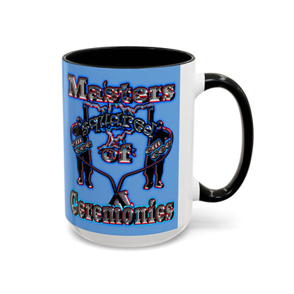 em cee squared - Accent Mug (light blue)