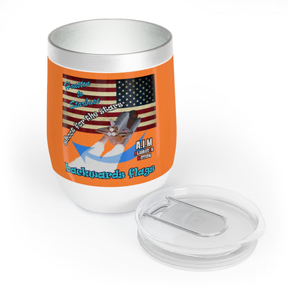 shoot for the stars - Chill Wine Tumbler (crusta)