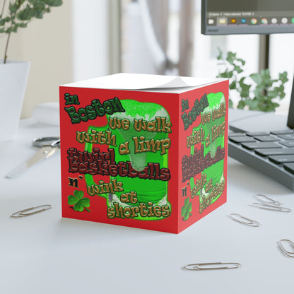 celtic's logo - note cube (red)