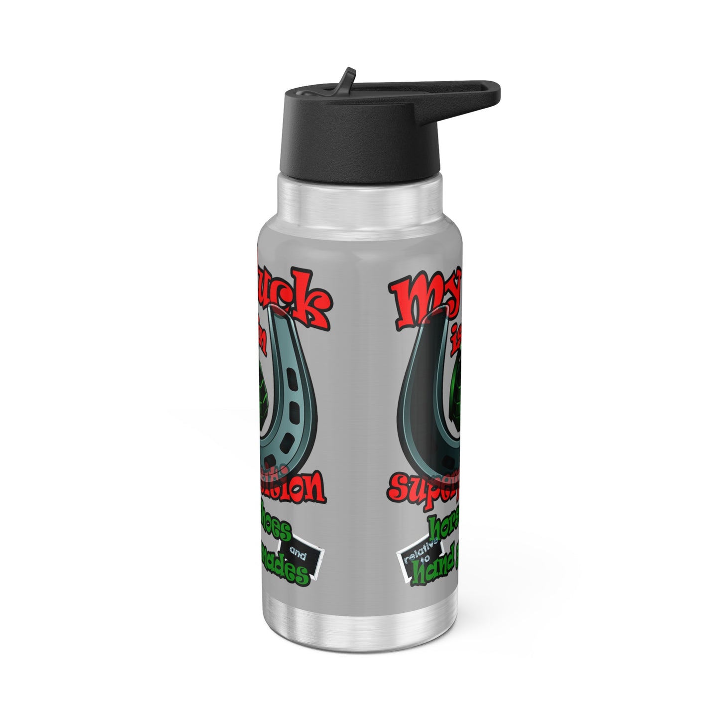 my luck - Gator Tumbler, 32oz (light grey)