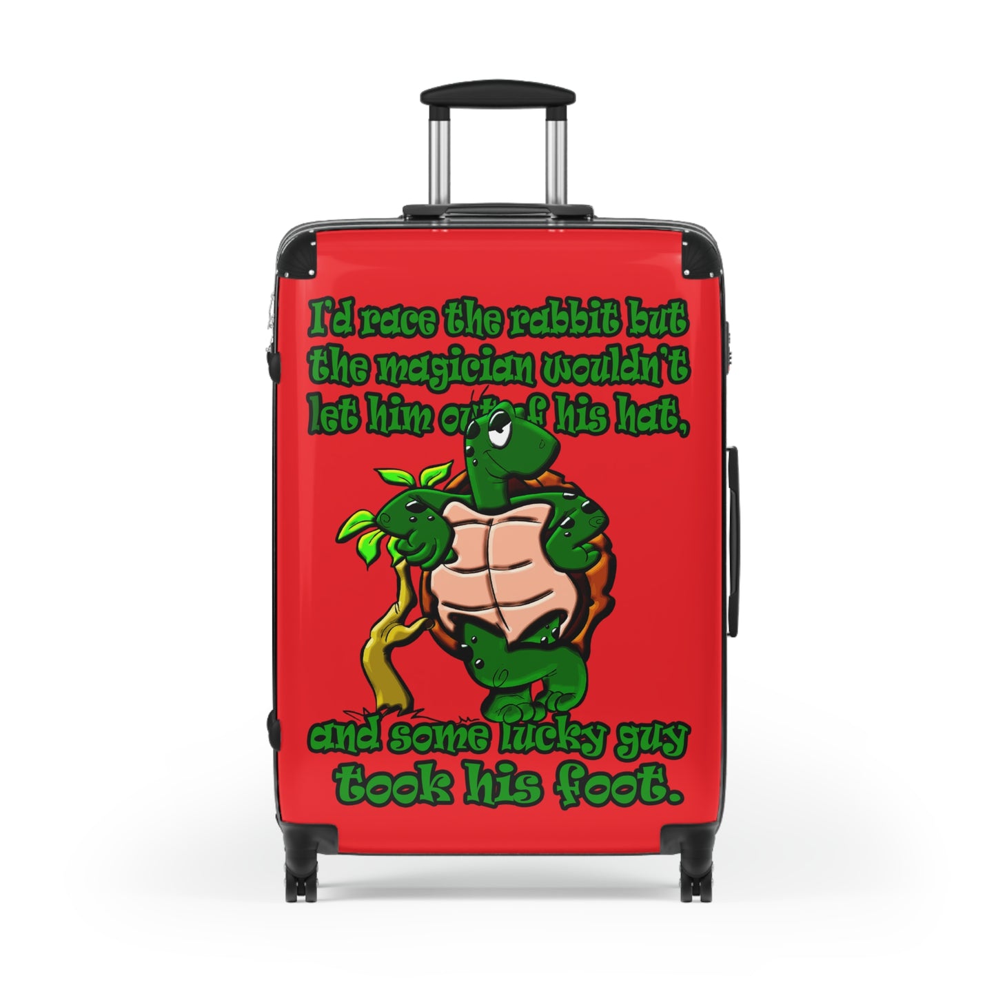 turtle race - Suitcase (red)