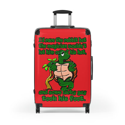 turtle race - Suitcase (red)