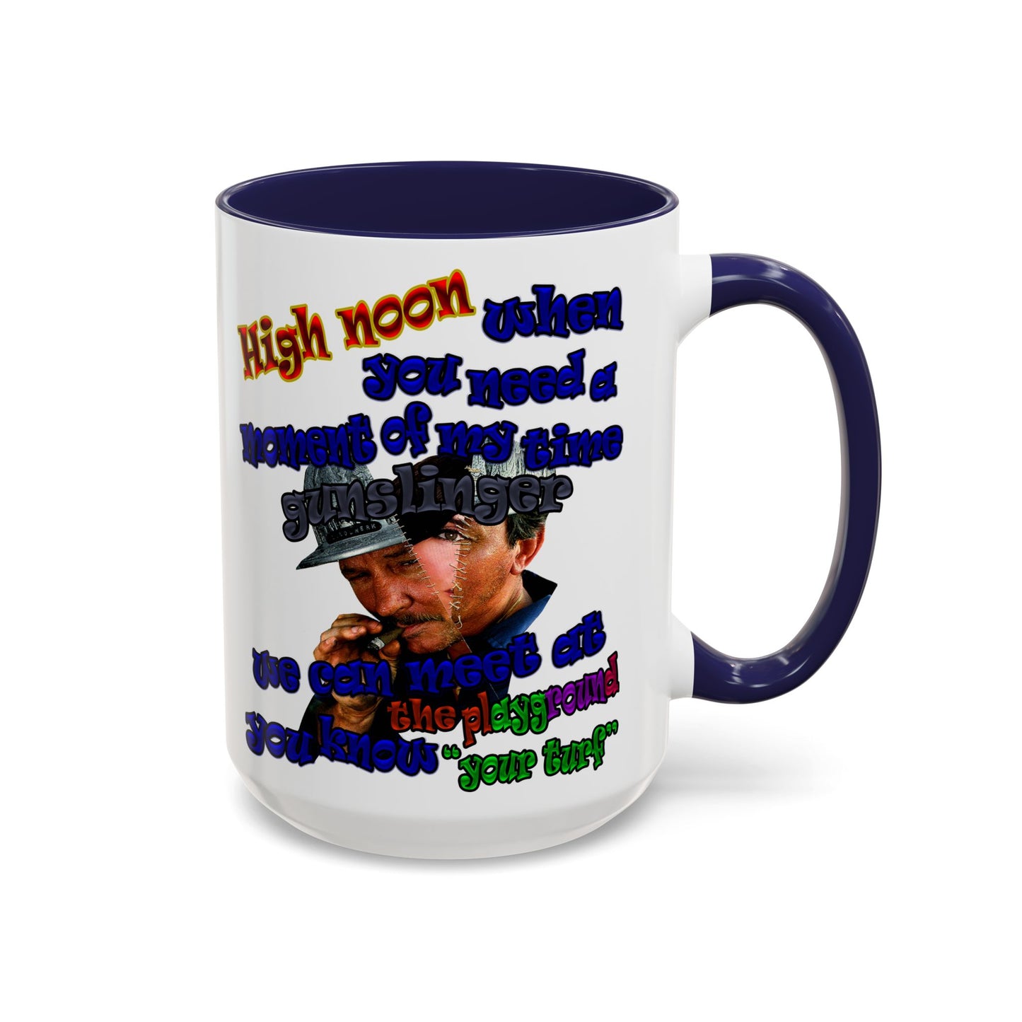 high noon - Accent Mug (white)