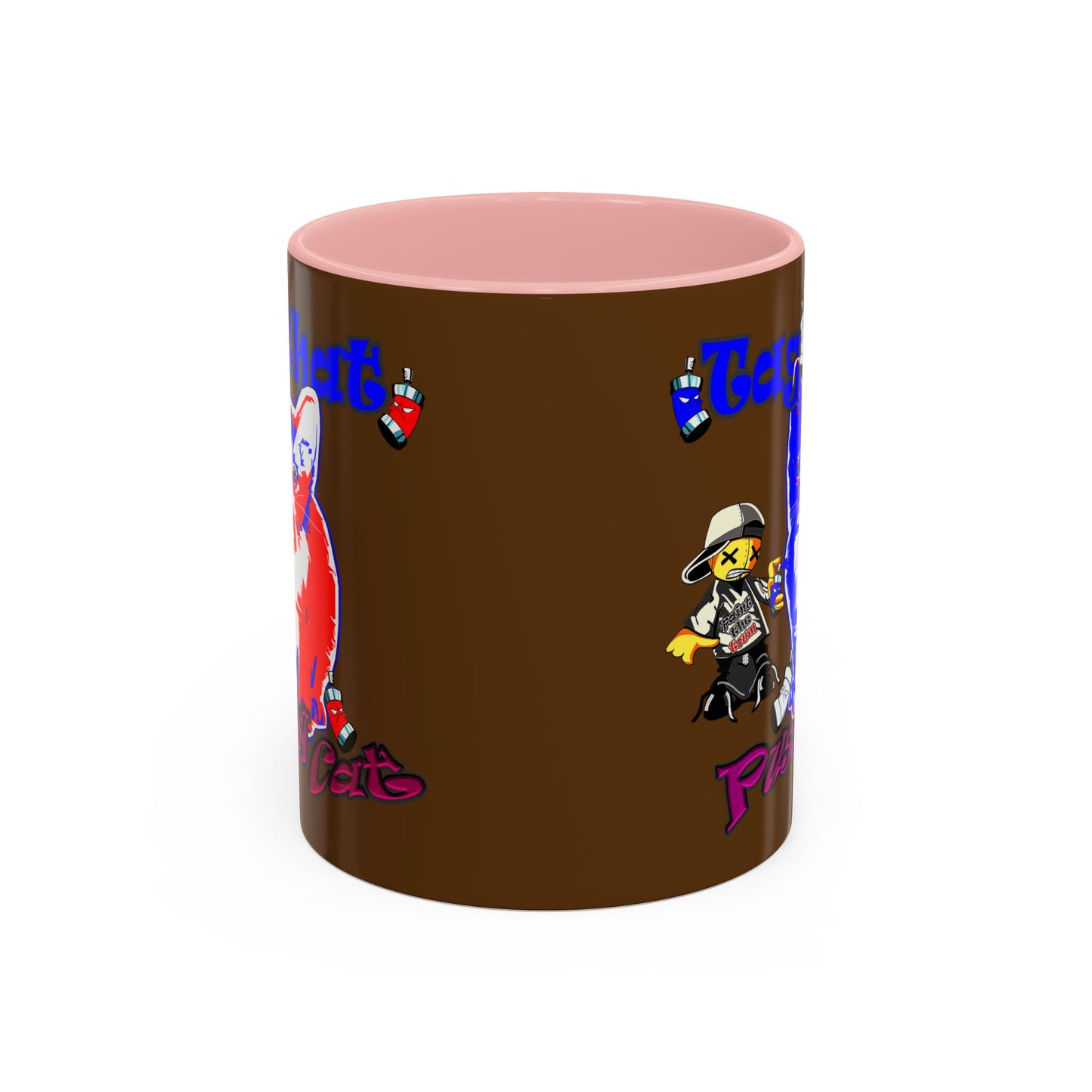 tag that - Accent Mug (brown)