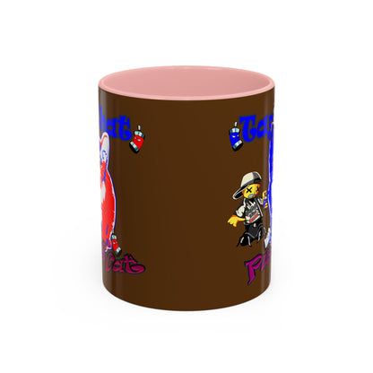 tag that - Accent Mug (brown)