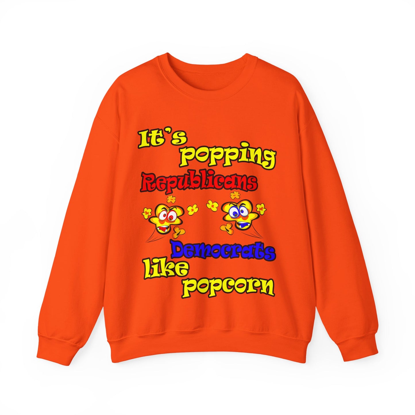 popping like popcorn - Unisex Heavy Blend™ Crewneck Sweatshirt