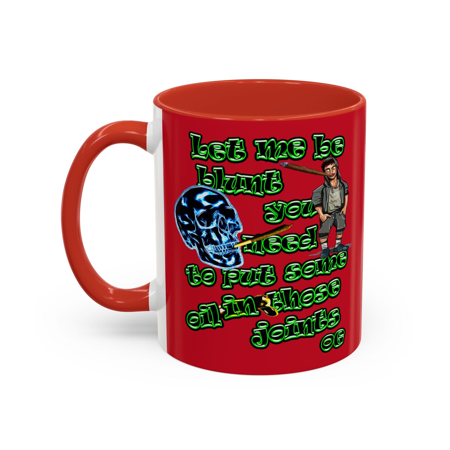 og - Accent Mug (dark red)