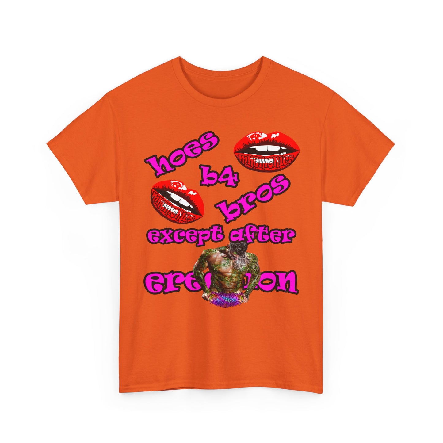 hoes b4 bros - Unisex Heavy Cotton Tee