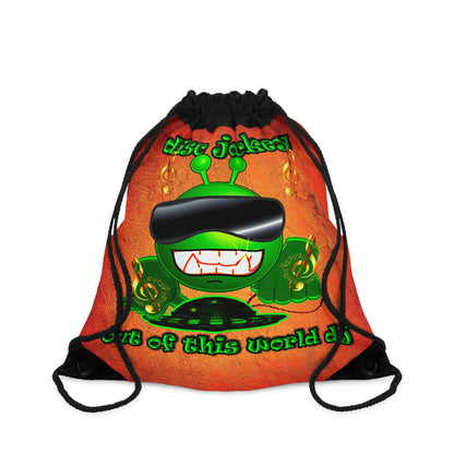 disc jockey - Drawstring Bag (burnt orange)
